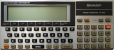 Sharp PC-1600 emulated in PockEmul